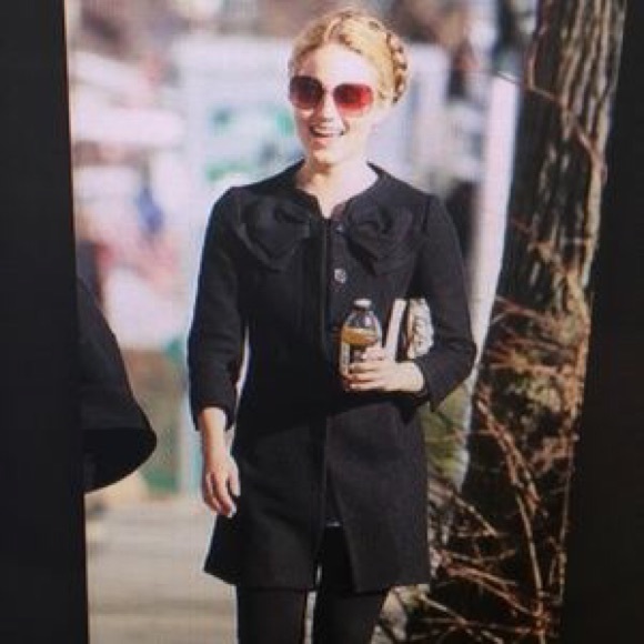 Anthropologie Jackets & Blazers - Anthropologie Elevenses Bow Front Wenice Coat